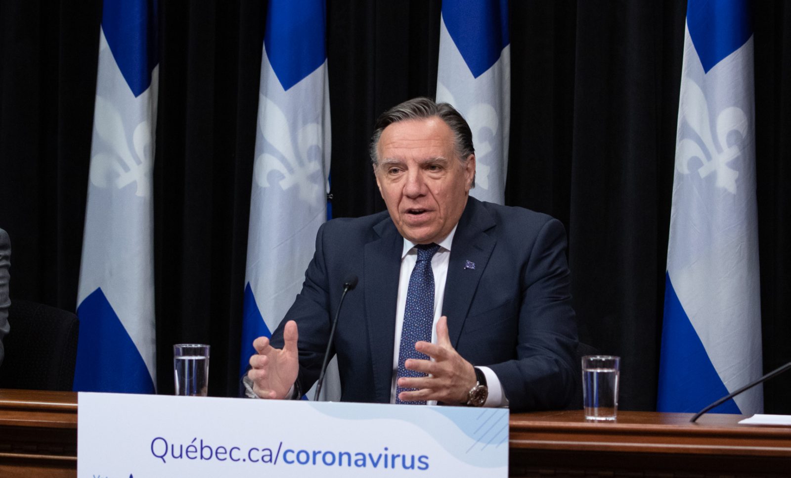 « Il faut faire un effort et je suis convaincu qu’on est capables d’y arriver » — François Legault