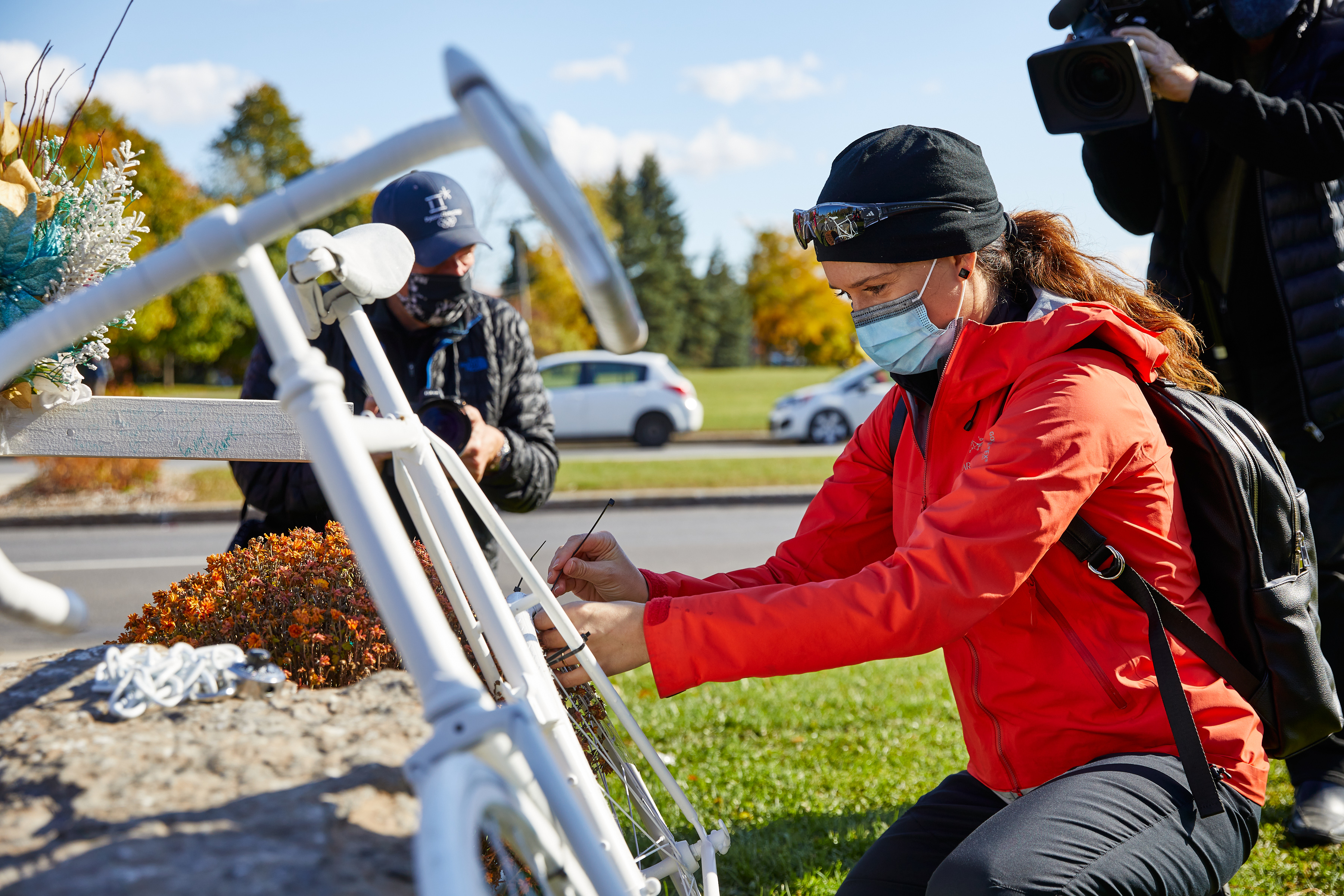 Longueuil: un vélo fantôme à la mémoire de René Tremblay