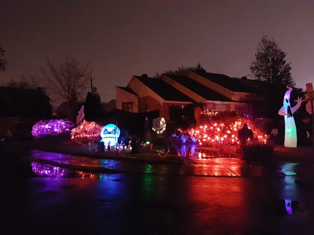Un décor ambitieux pour l&rsquo;Halloween