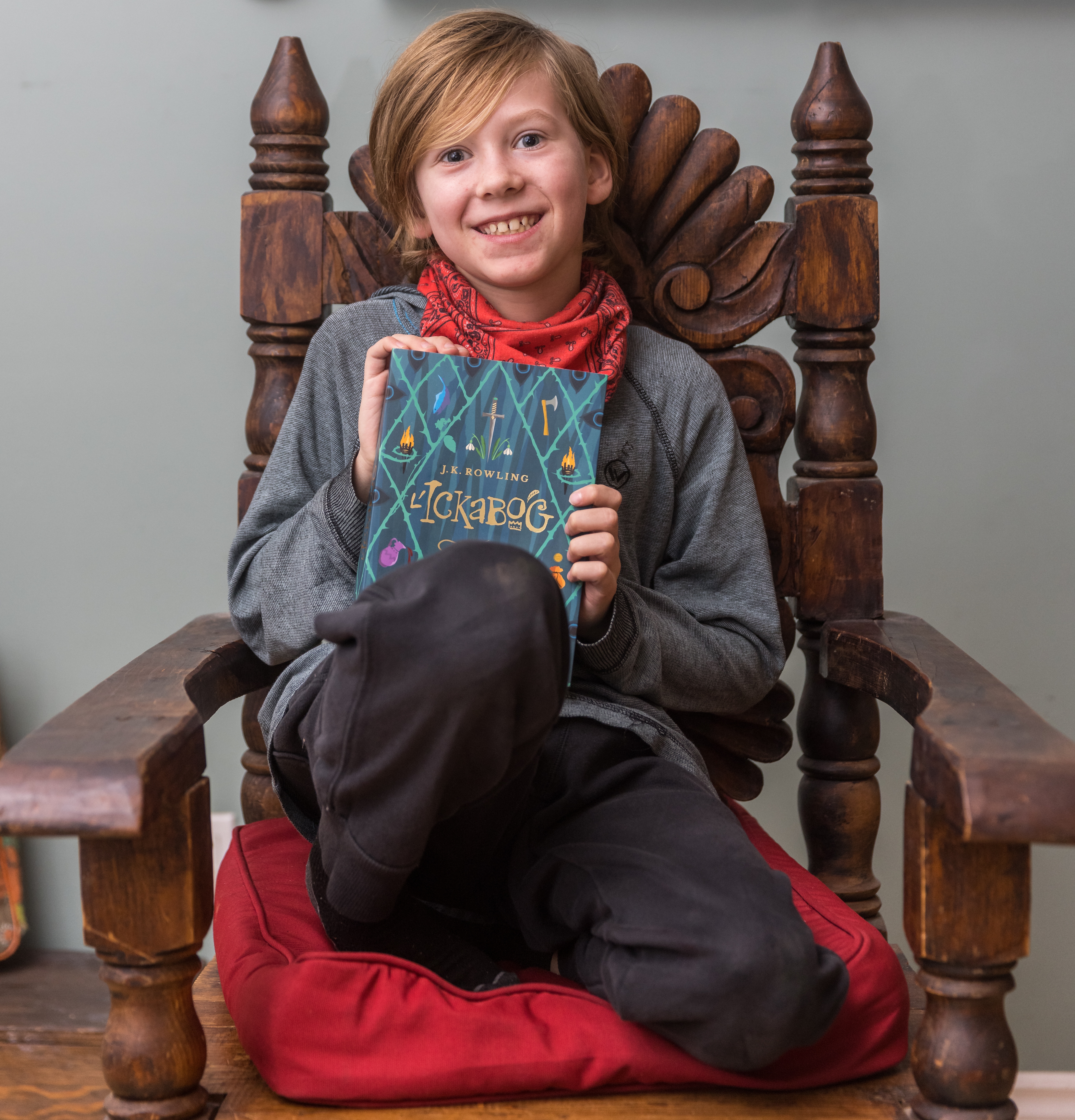 Son dessin illustre le nouveau livre de J.K. Rowling