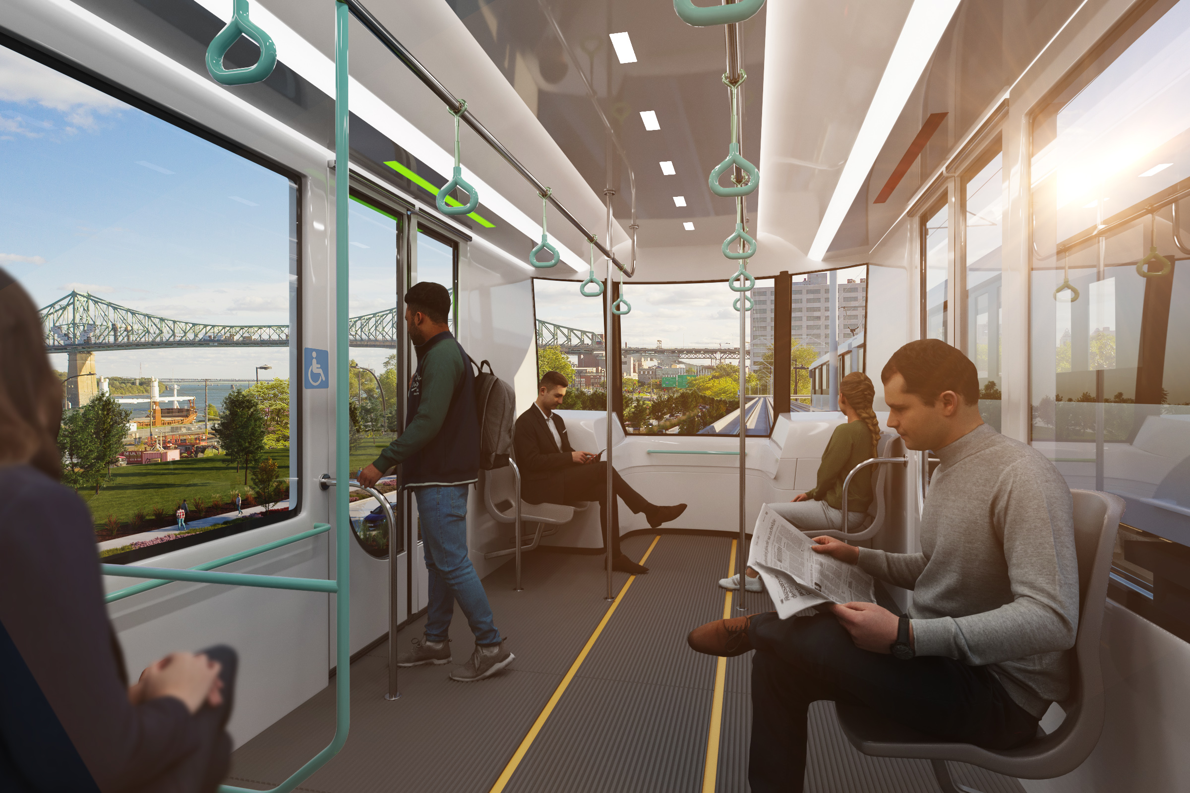 PHOTOS ET VIDÉO – Le REM sera prolongé sur 32 km dans l’Est de Montréal