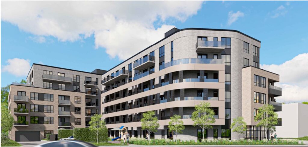 Logement : nouvel édifice de 104 appartements sur le ch. de Chambly