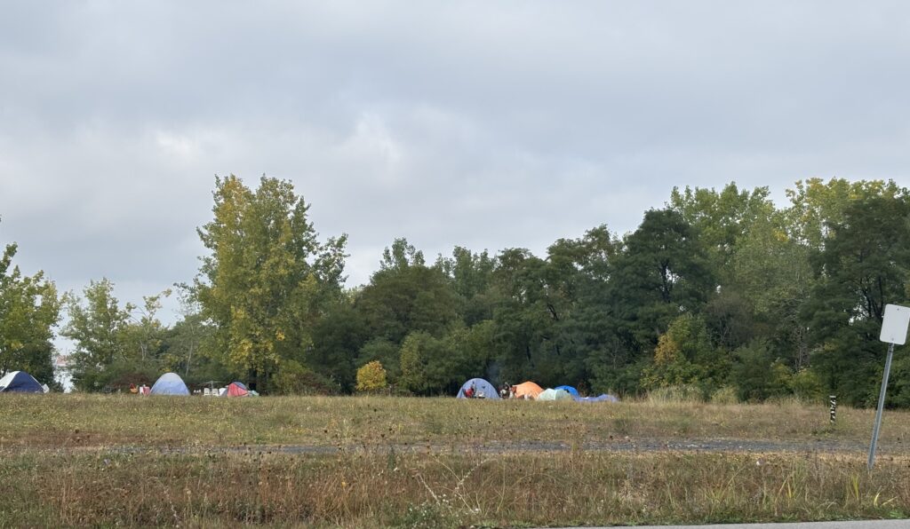 Campement d'itinérants