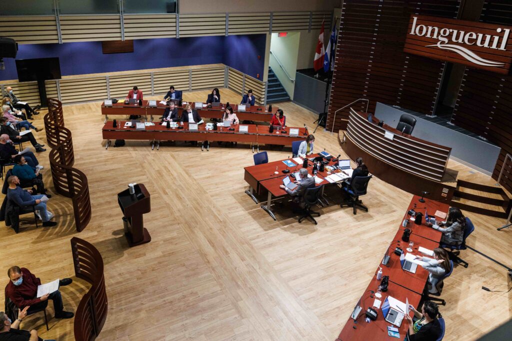 Salle du conseil de Longueuil