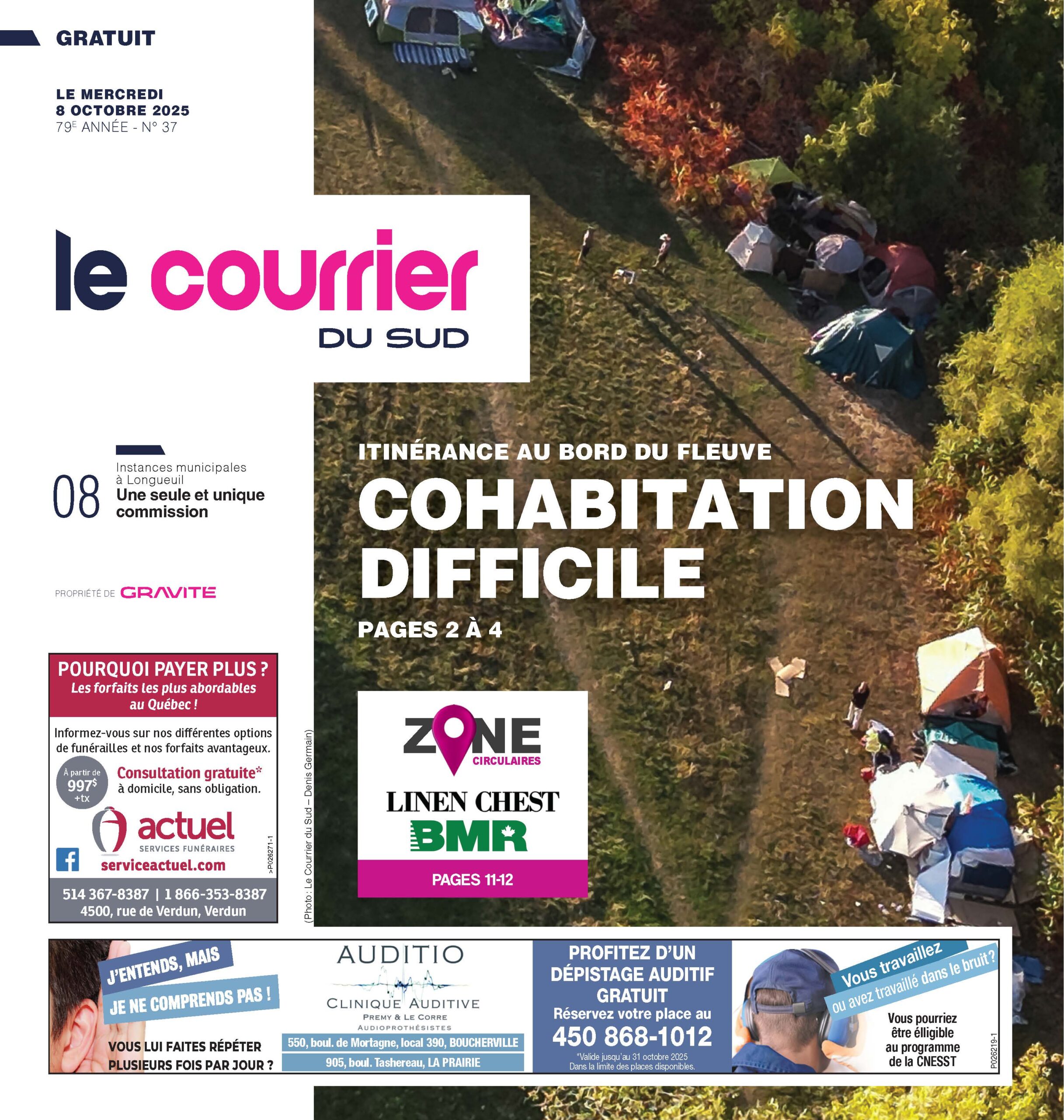 Journal Le Courrier du Sud – 8 octobre 2025