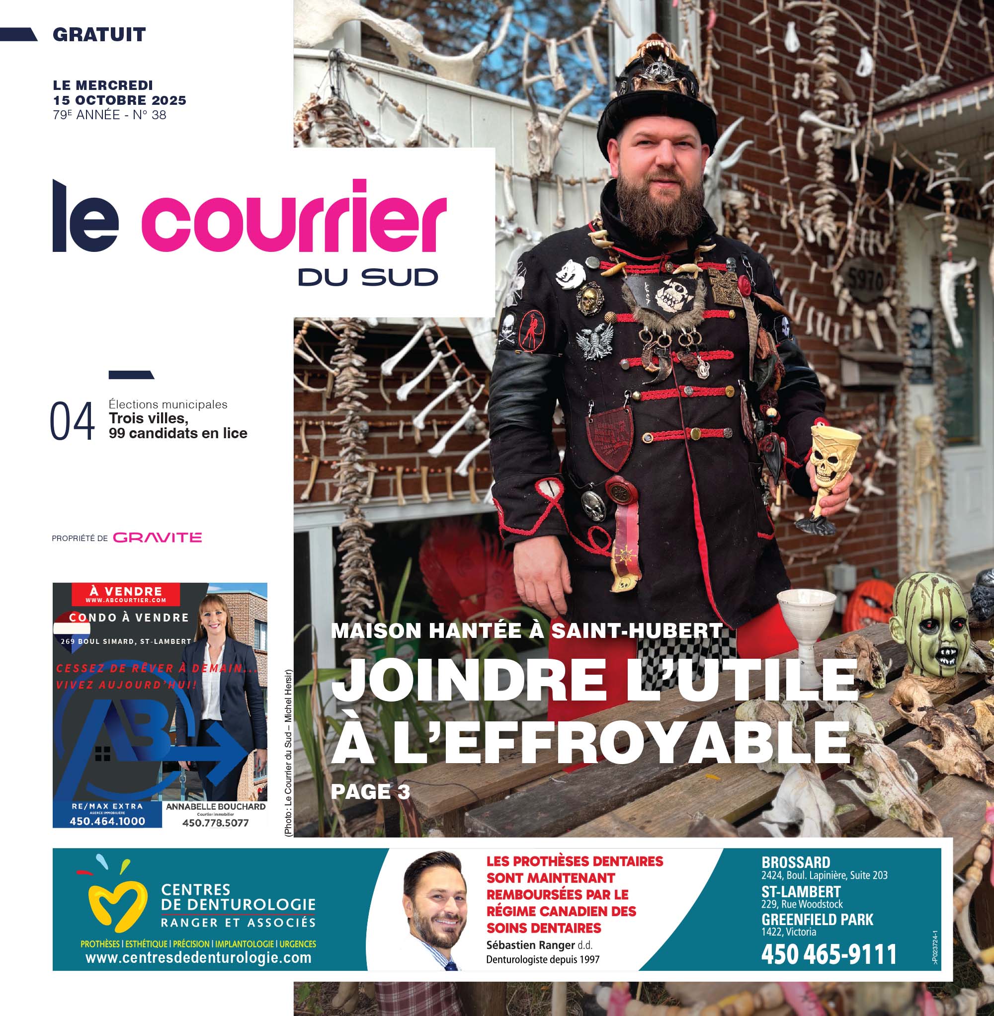 Journal Le Courrier du Sud – 15 octobre 2025