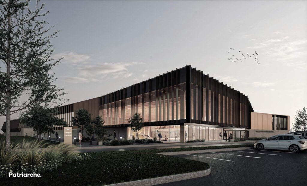 Nouvelle piscine et centre sportif complet : Longueuil rénovera le centre Rosanne-Laflamme