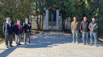 Rénovation du parc commémoratif des Légionnaires: écrin de mémoire renouvelé