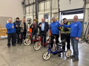 École régionale Vent-Nouveau: un élan de solidarité et des vélos entreposés