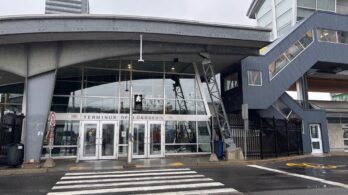 Terminus Longueuil : un incendie d’autobus a forcé l’évacuation