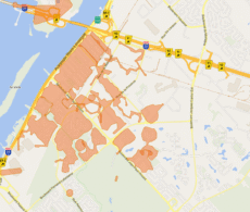 Longueuil : un accident cause une importante panne