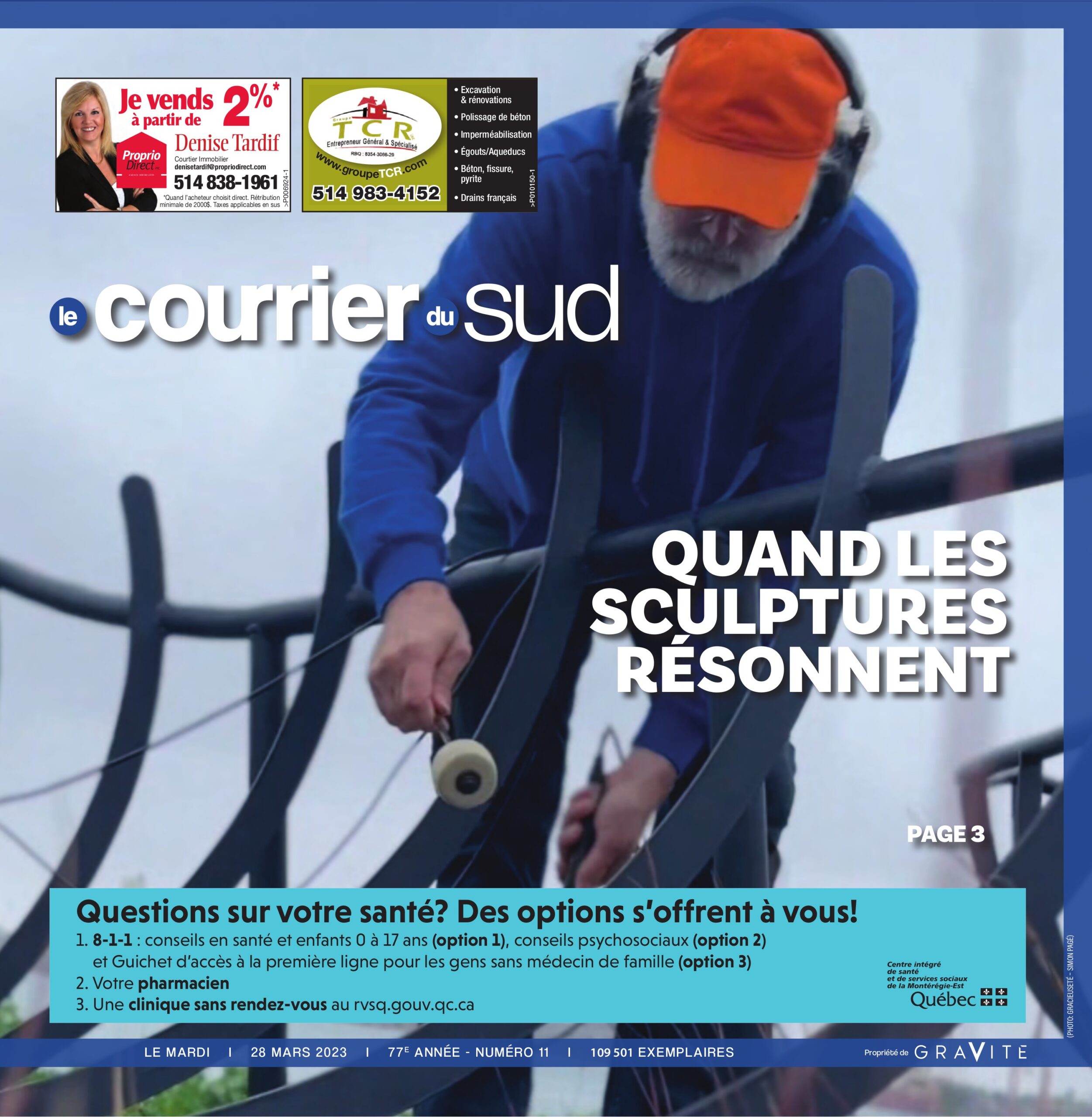 Le Courrier du Sud – 28 mars 2023