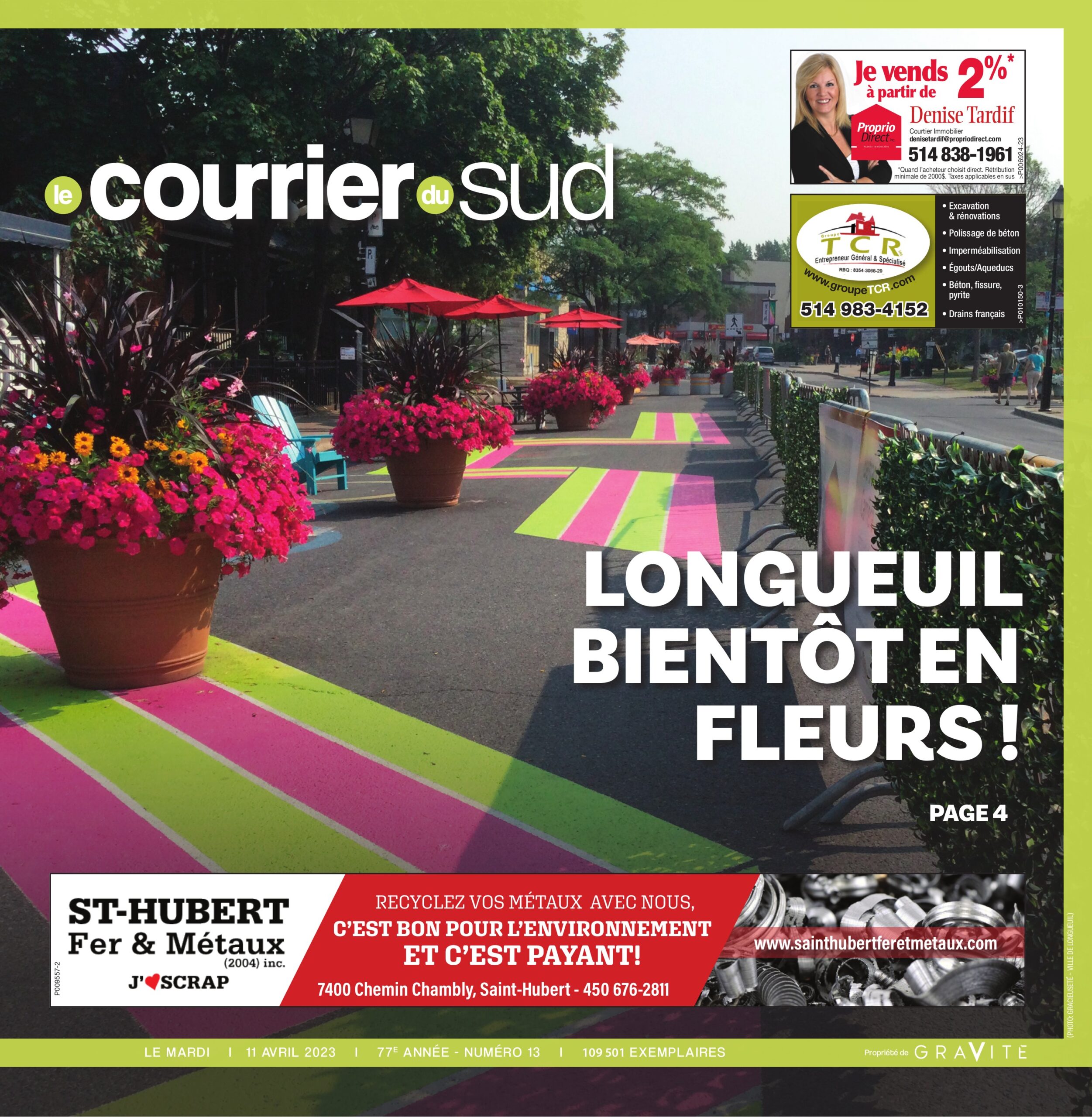 Le Courrier du Sud – 11 avril 2023