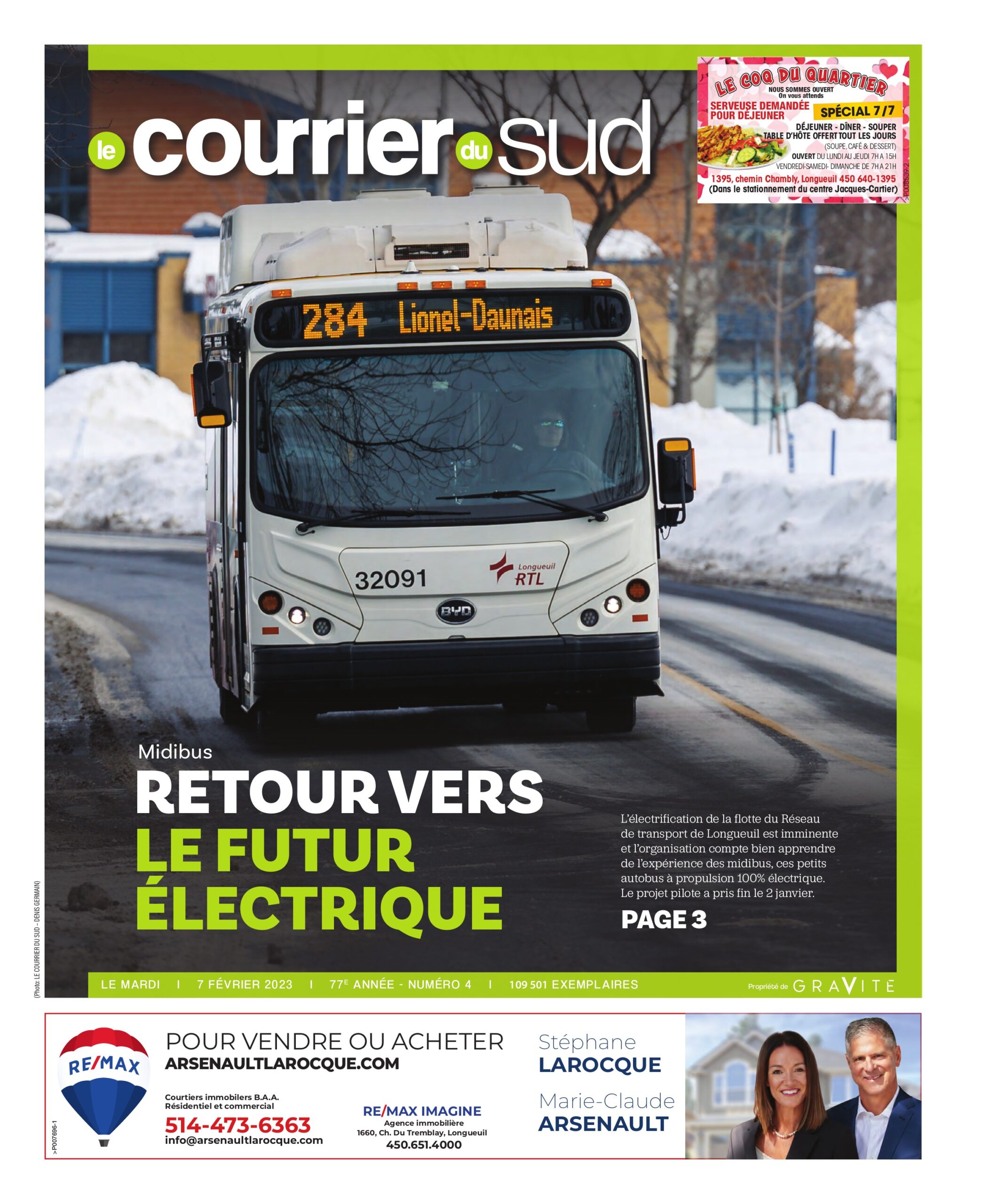 Le Courrier du Sud – 7 février 2023