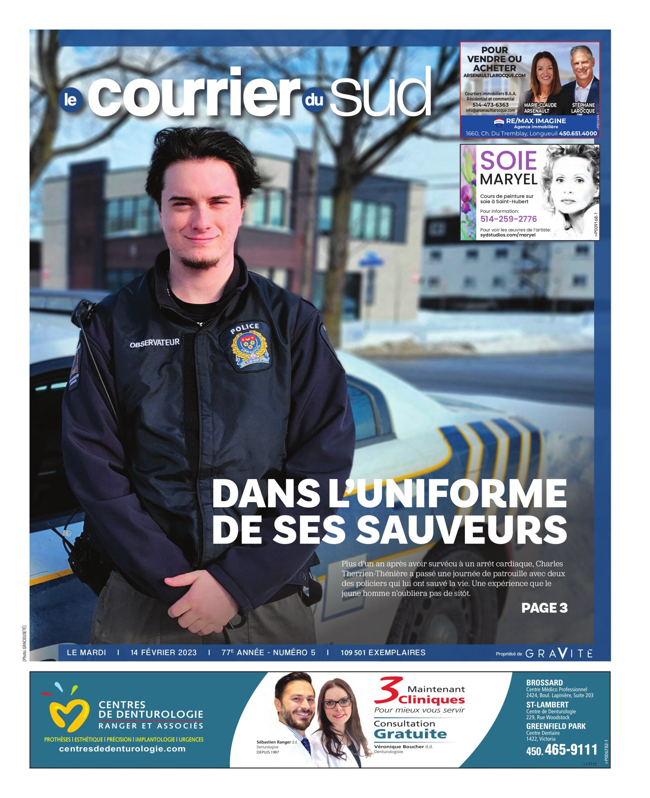 Le Courrier du Sud – 14 février 2023