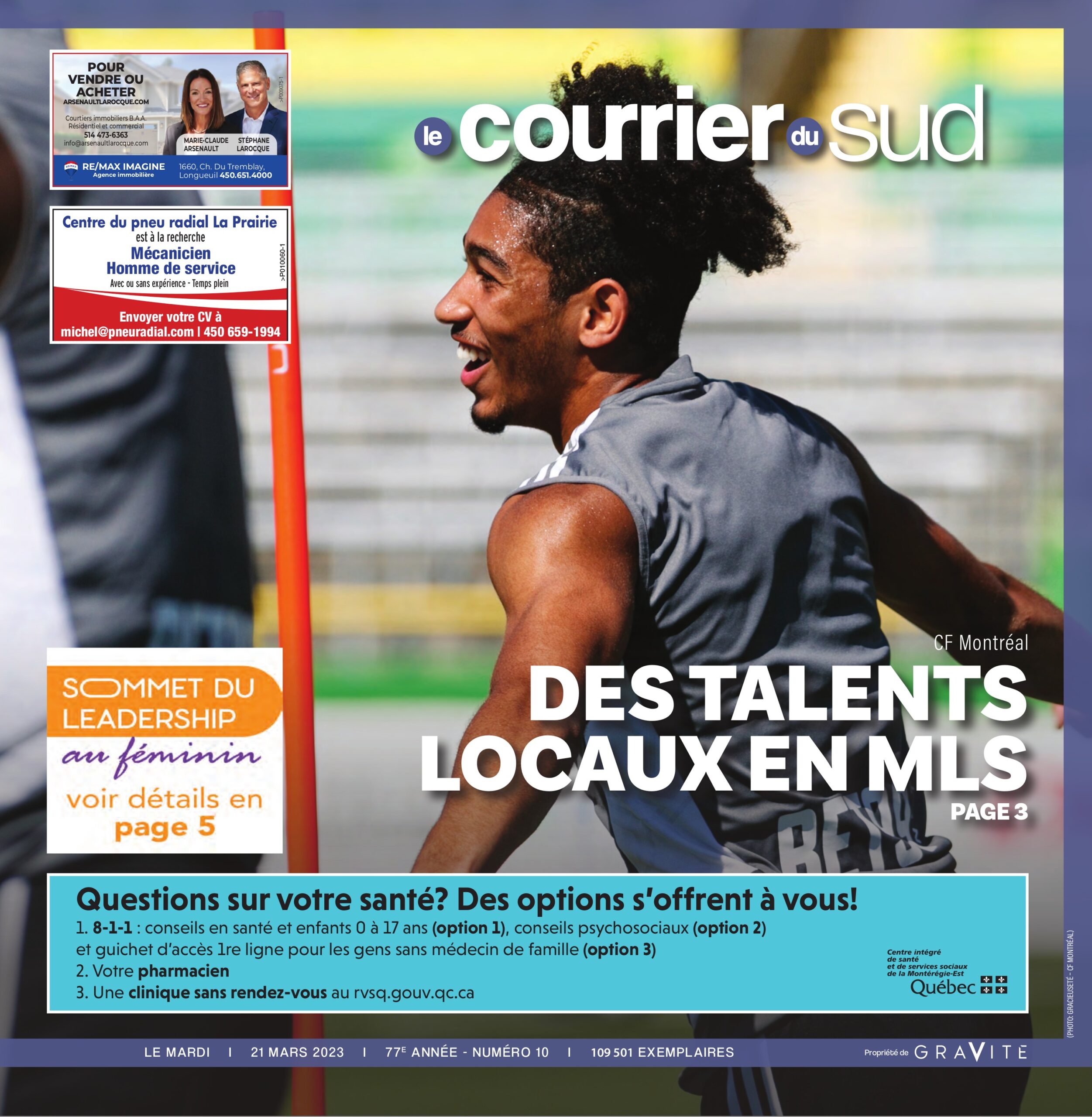 Le Courrier du Sud – 21 mars 2023