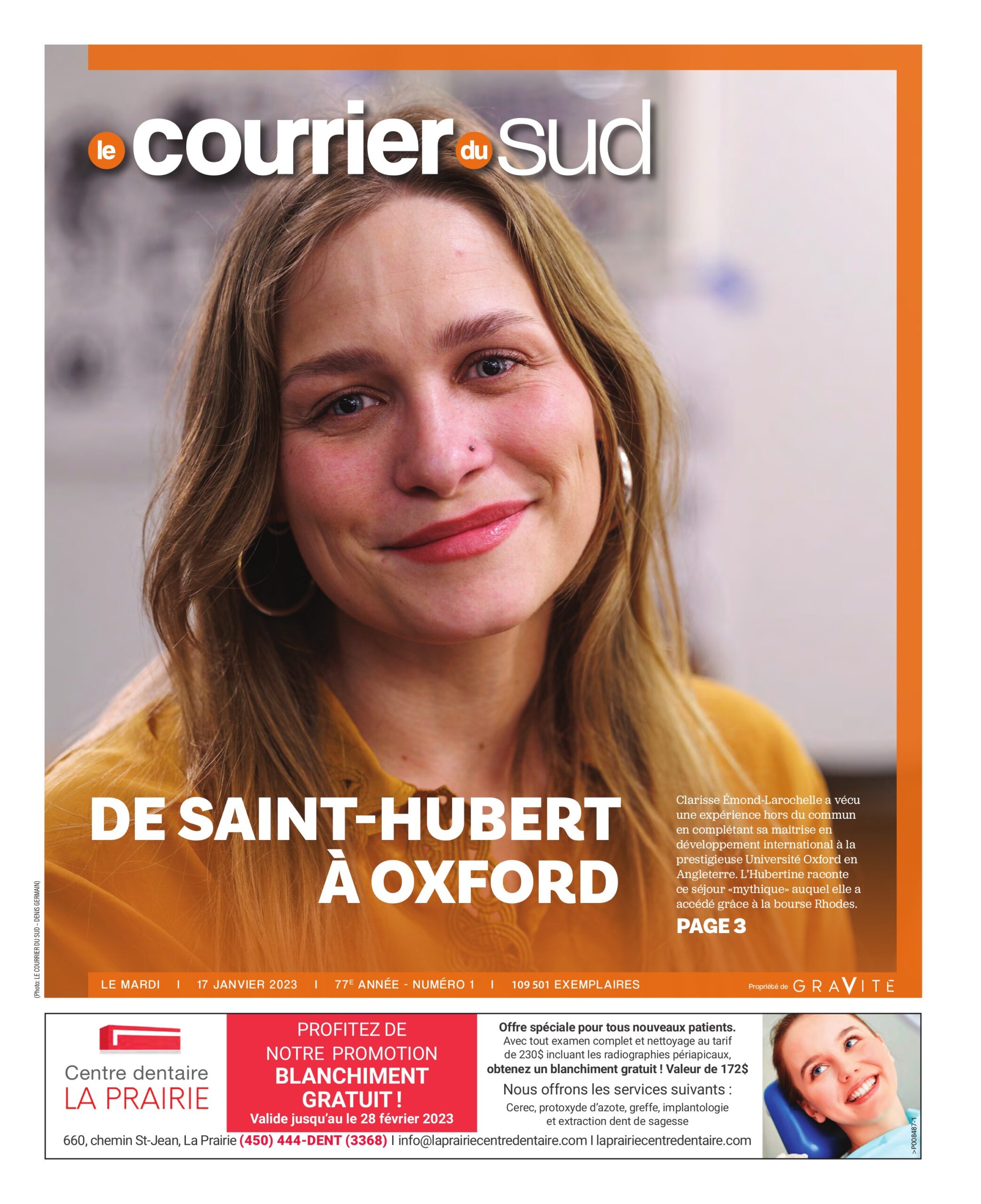 Le Courrier du Sud – 17 janvier 2023