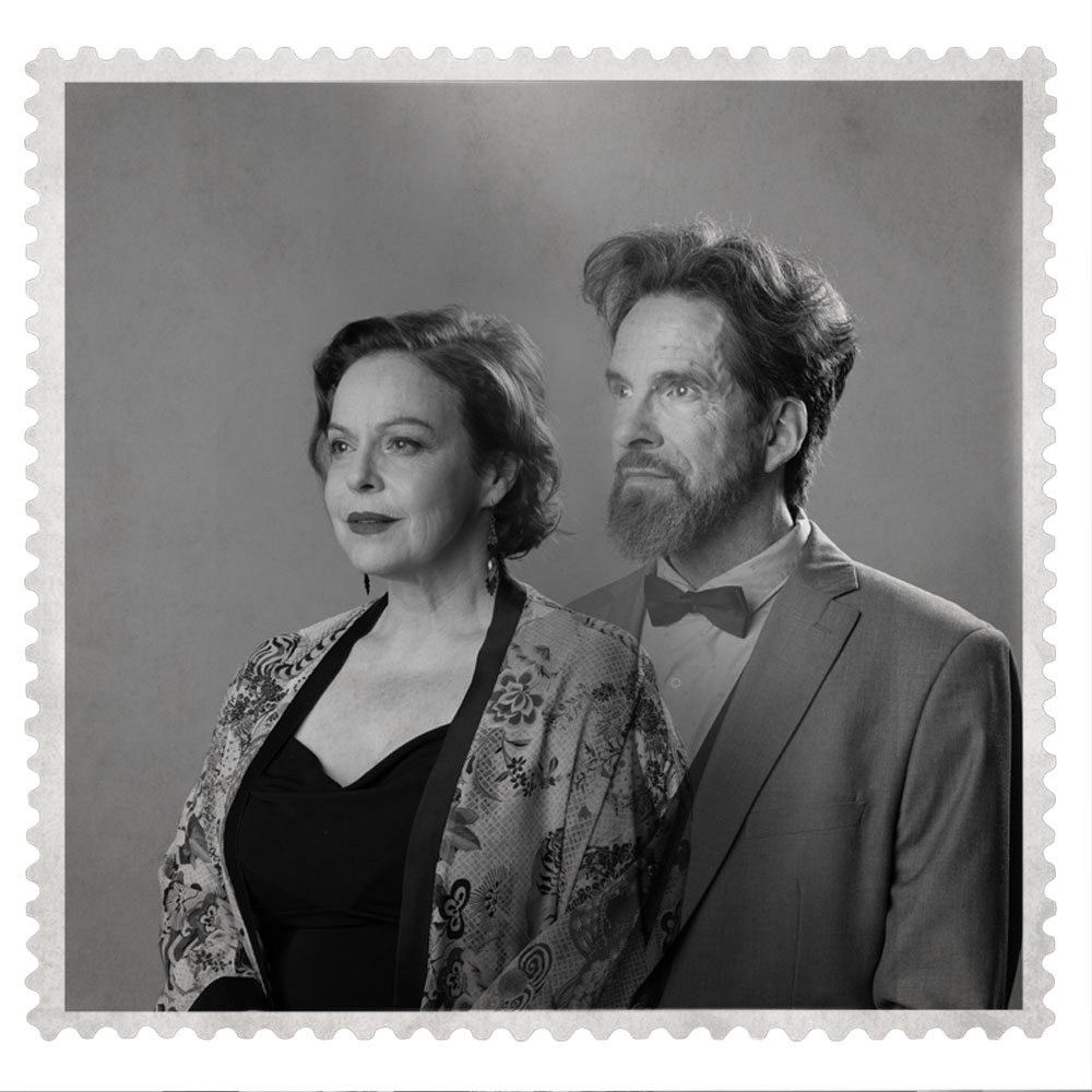 Maude Guérin et Christian Vézina dans la pièce Lettres d'amour