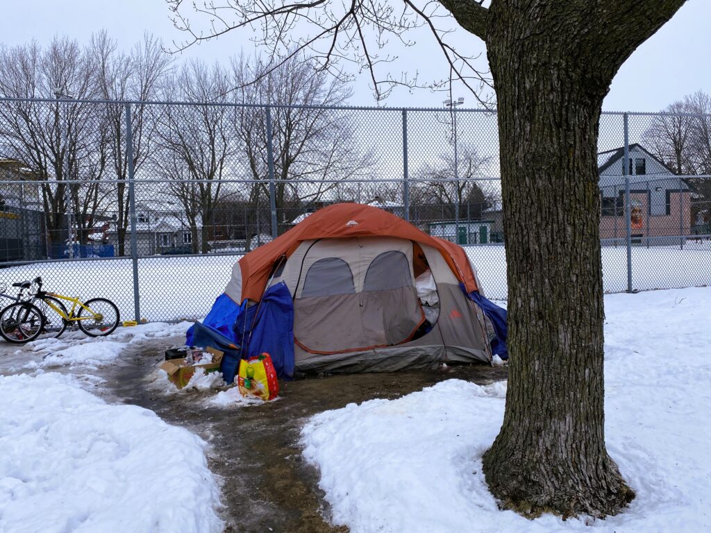 Campement itinérant
