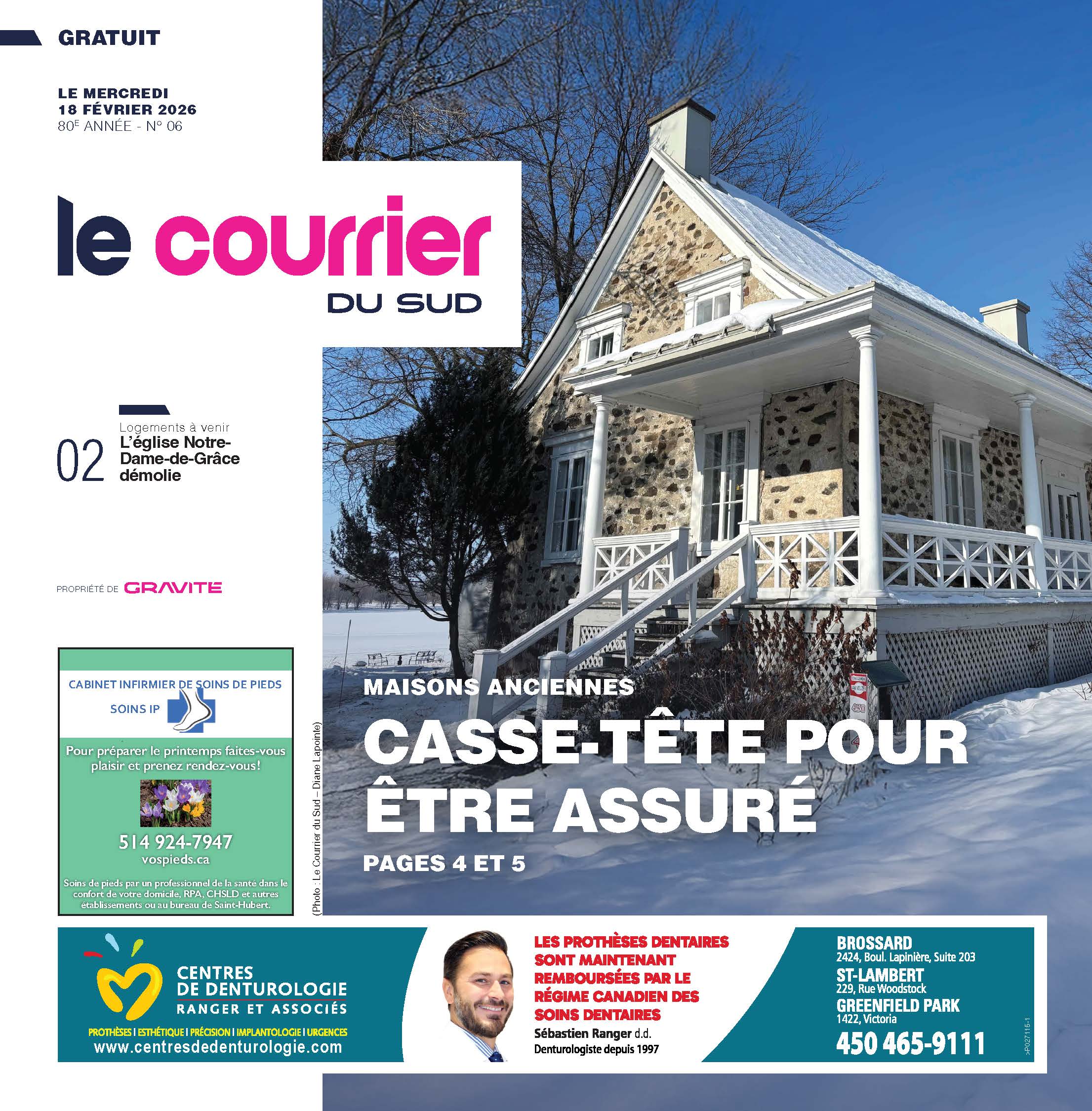 Le Courrier du Sud – 18 février 2026