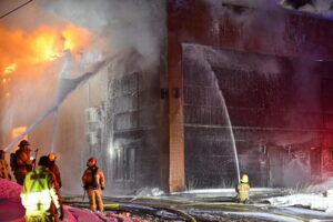 Longueuil : incendie mortel dans un secteur industriel