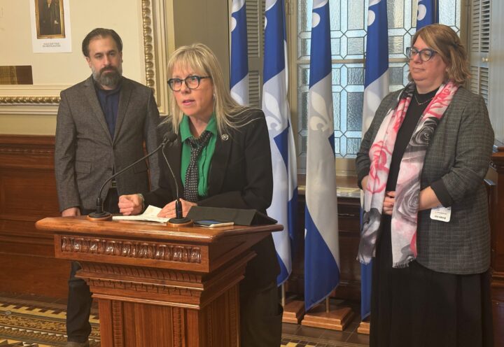 En compagnie d’organismes : Isabelle Poulet réclame un meilleur soutien du filet social