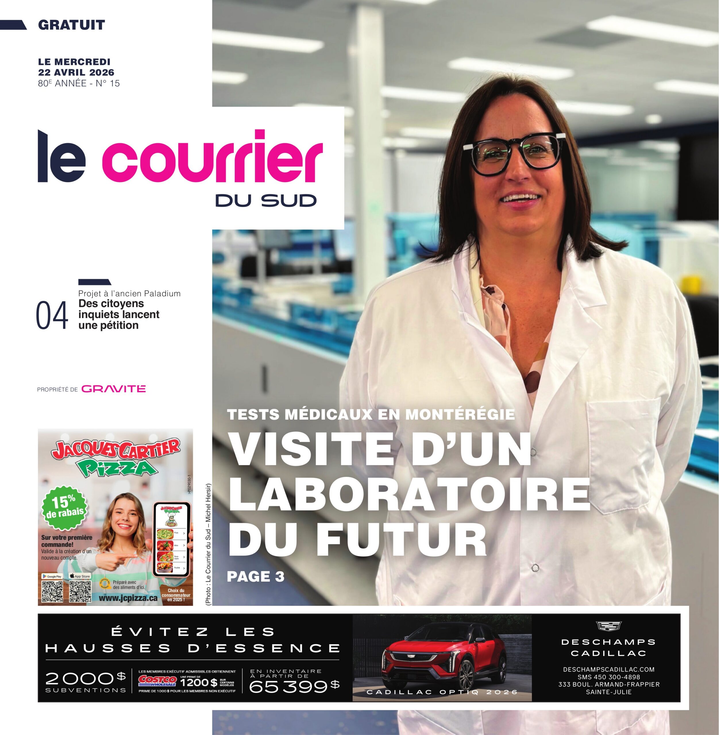 Le Courrier du Sud – 22 avril 2026