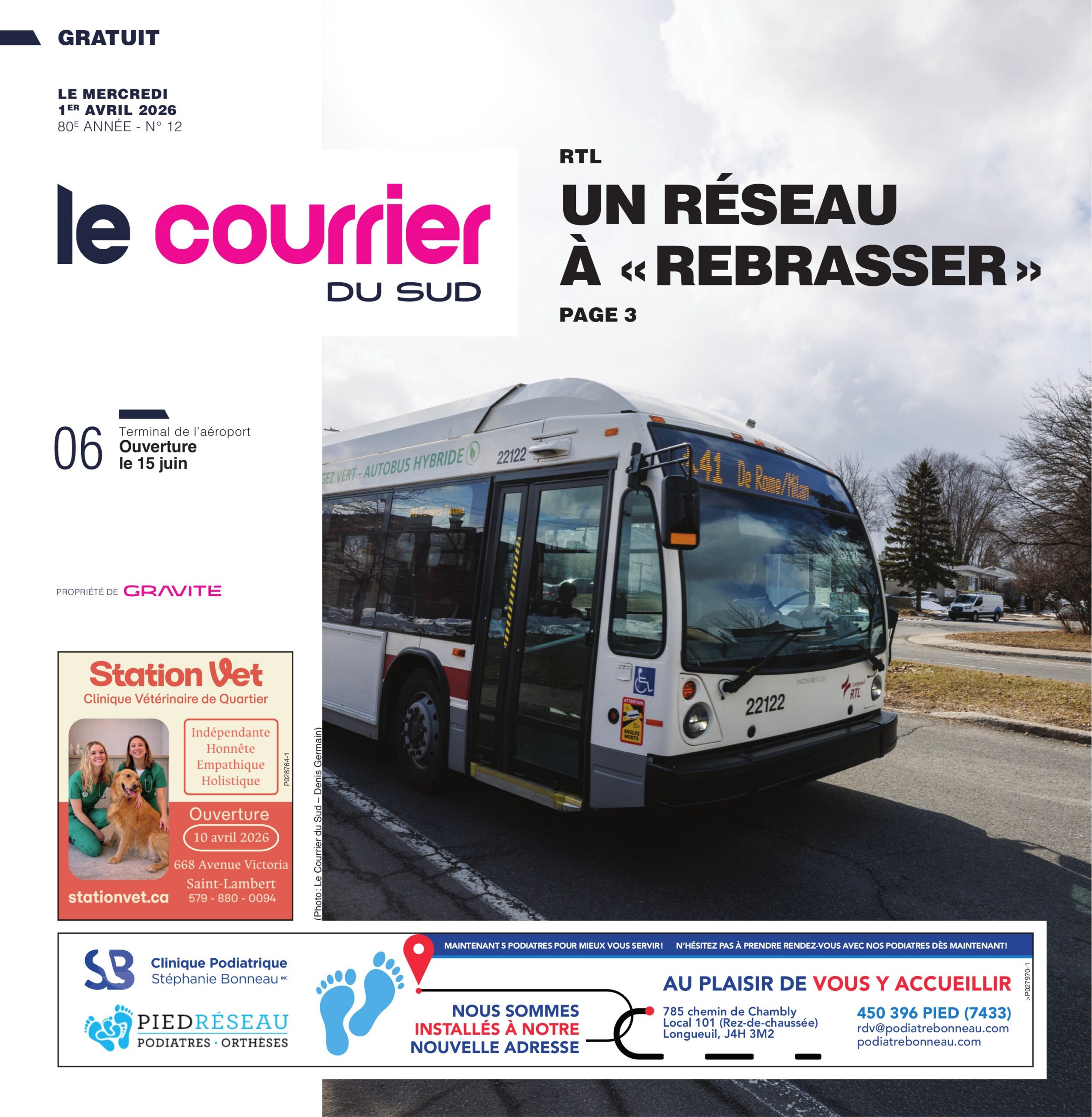 Le Courrier du Sud – 1er avril 2026