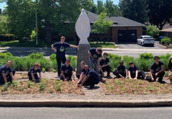 Collège Notre-Dame-de-Lourdes: bye bye pelouse, bonjour jardin pollinisateur !