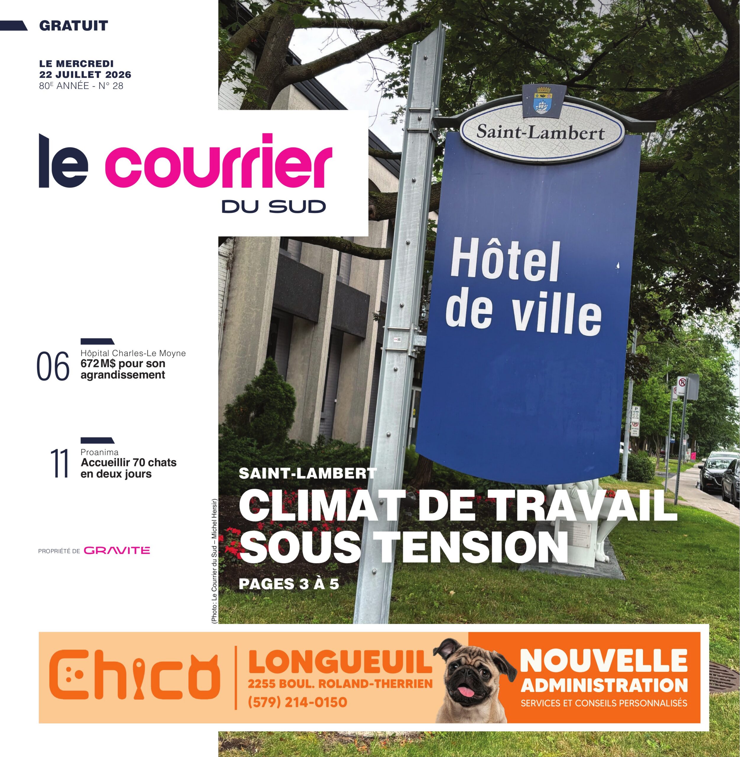 Le Courrier du Sud – 22 juillet 2026