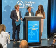 La première ministre Fréchette dans Taillon : la CAQ présente Stéphane Lavoie