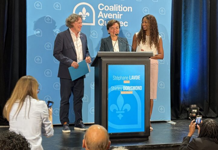 La première ministre Fréchette dans Taillon : la CAQ présente Stéphane Lavoie