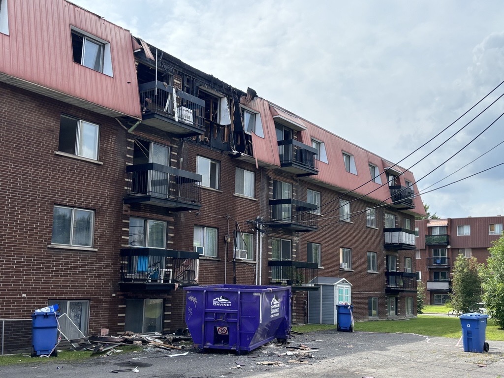 Incendie Longueuil