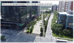 Place Charles-Le Moyne : près de 6 M$ pour son réaménagement