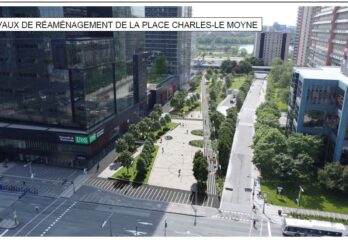 Place Charles-Le Moyne : près de 6 M$ pour son réaménagement