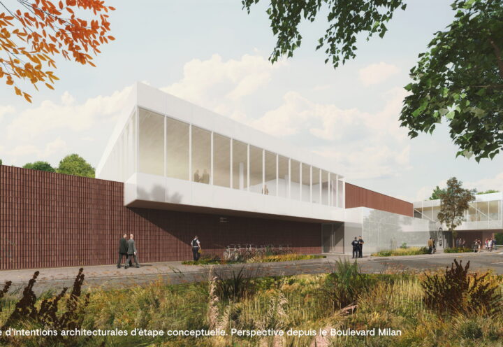 Poste de police de Brossard : le concept architectural dévoilé