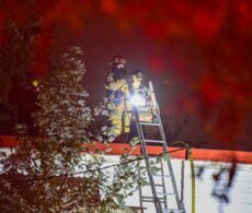 Un vieux bâtiment de Longueuil est la proie d&rsquo;un incendie