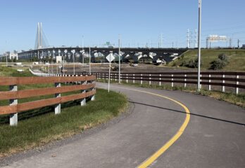 Brossard: la piste multifonctionnelle vers le pont est ouverte