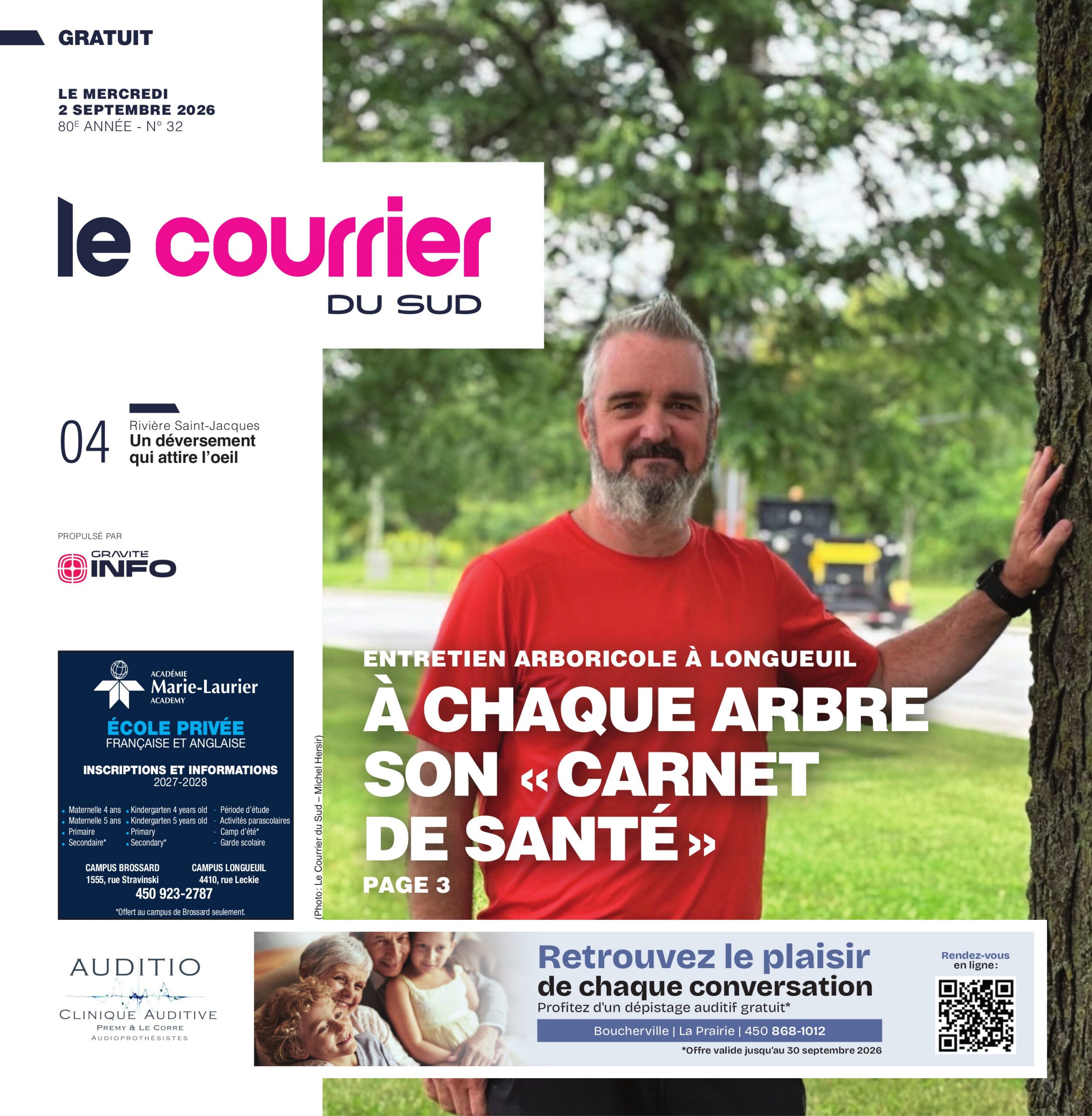 Le Courrier du Sud – 2 septembre 2026