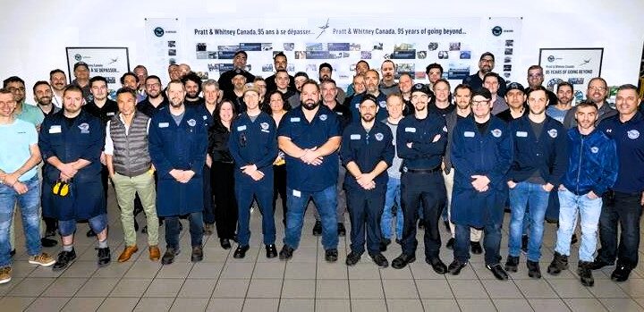 Santé et sécurité au travail : un prix pour des employés de Pratt & Whitney