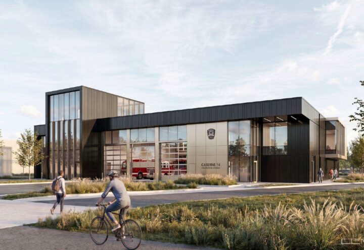 Protection incendie : emprunt de 22,4 M$ pour une nouvelle caserne