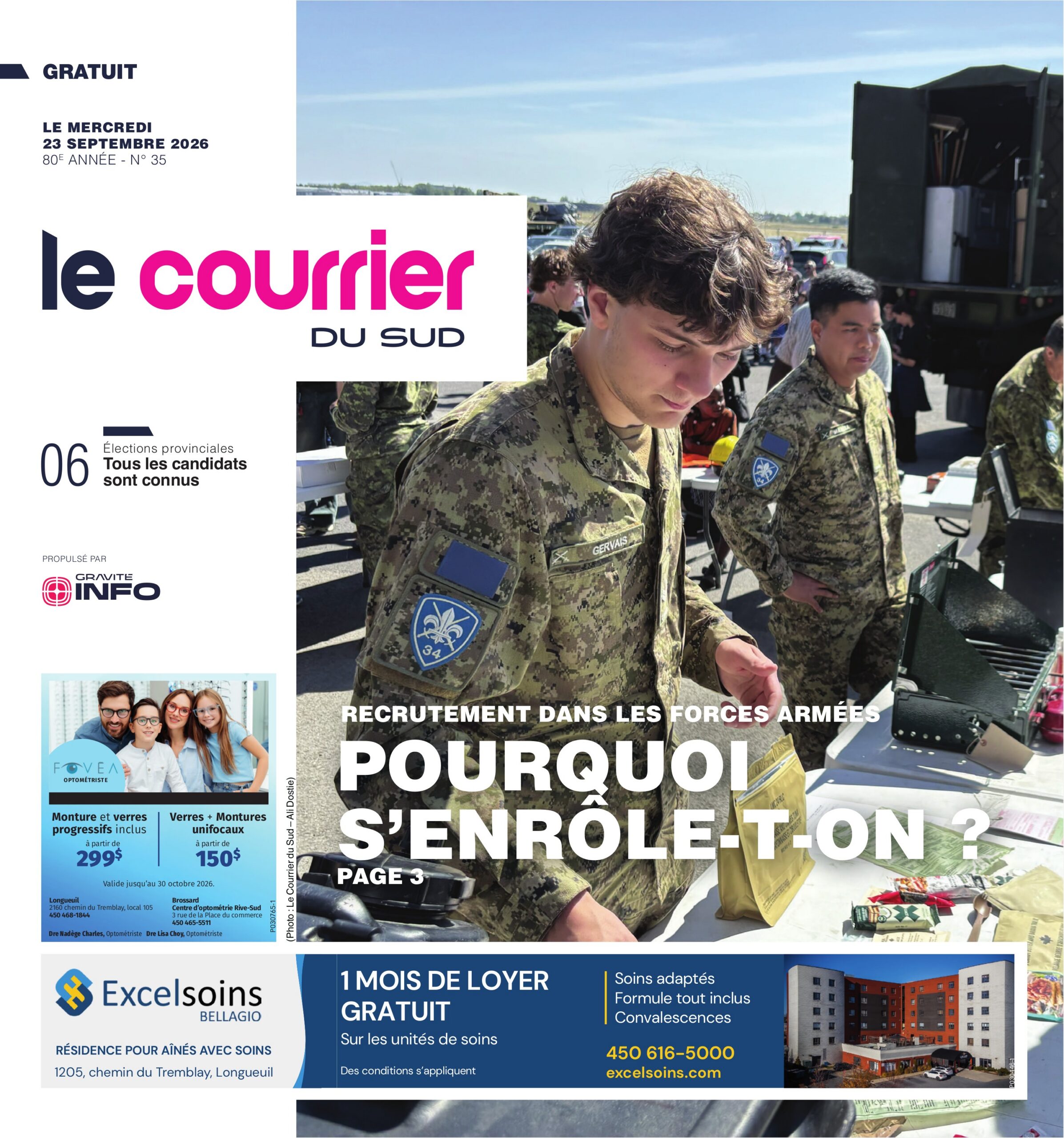 Le Courrier du Sud – 23 septembre 2026