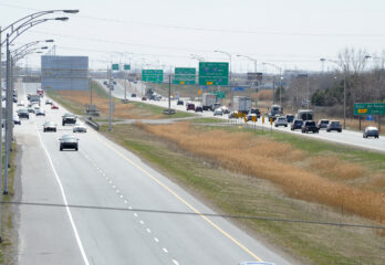 Le PLQ promet d’élargir l’autoroute 30 entre Boucherville et Brossard