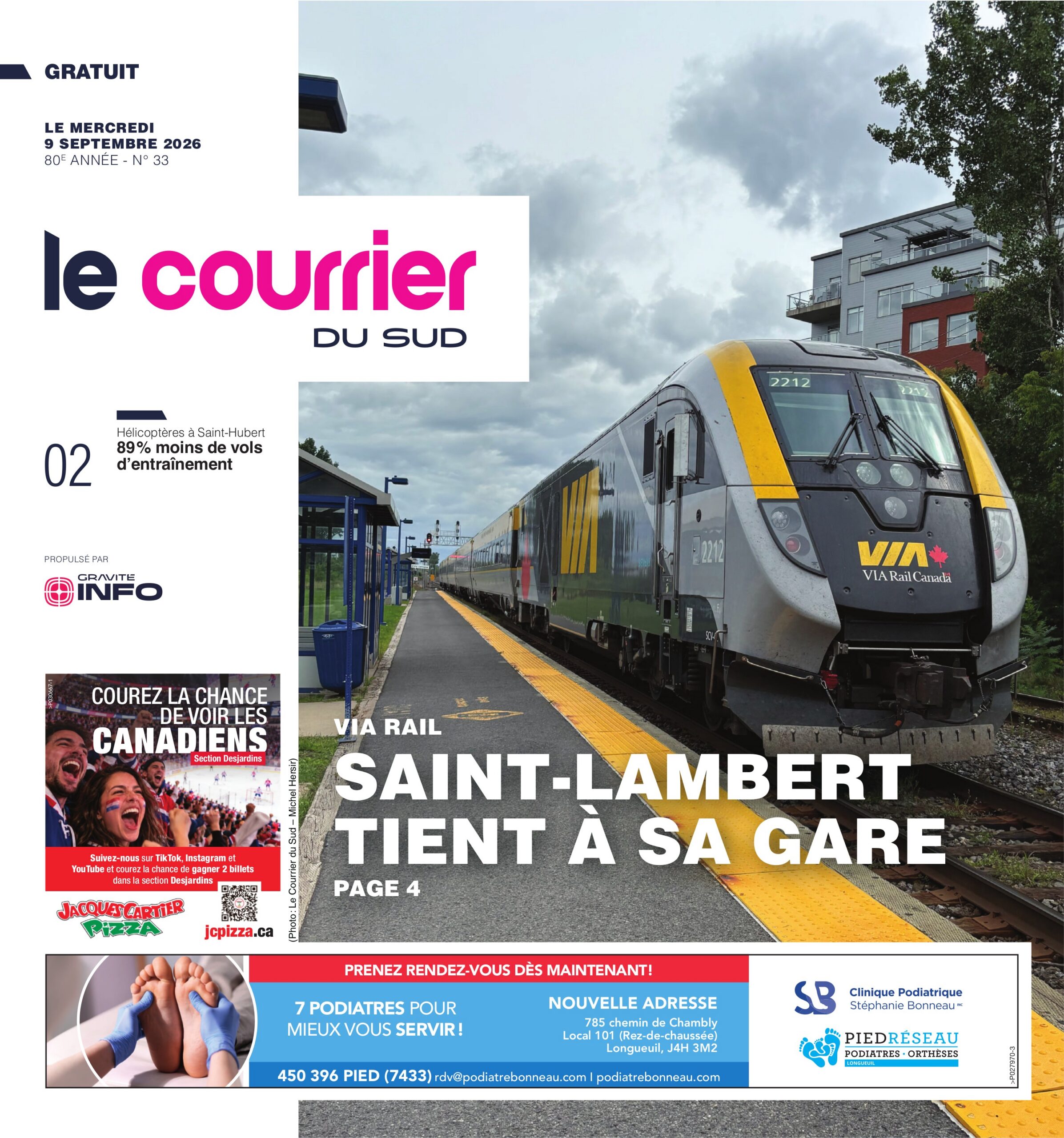 Le Courrier du Sud – 9 septembre 2026