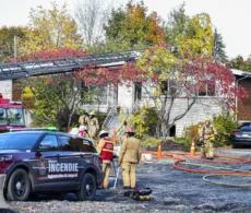 Incendie sur la rue De Lyon à Longueuil