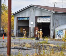 Saint-Lambert : nouvel incendie sur un terrain abandonné