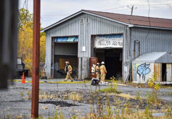 Saint-Lambert : nouvel incendie sur un terrain abandonné