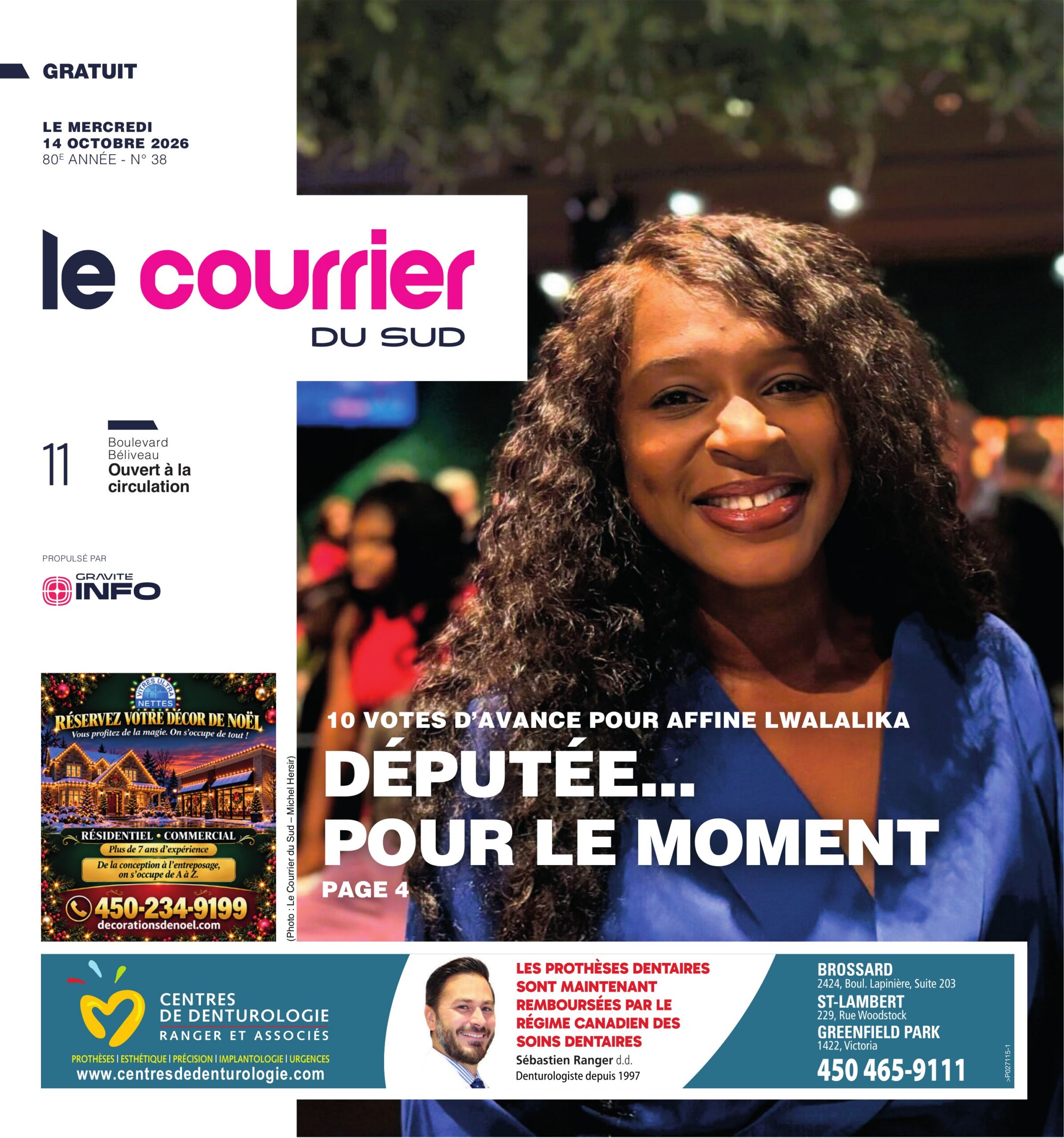 Le Courrier du Sud – 14 octobre 2026